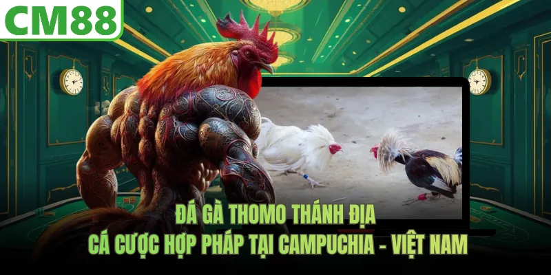 Đá gà Thomo thánh địa cá cược hợp pháp tại Campuchia - Việt Nam