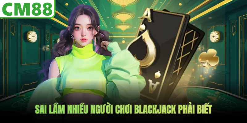 Sai lầm nhiều người chơi Blackjack phải biết